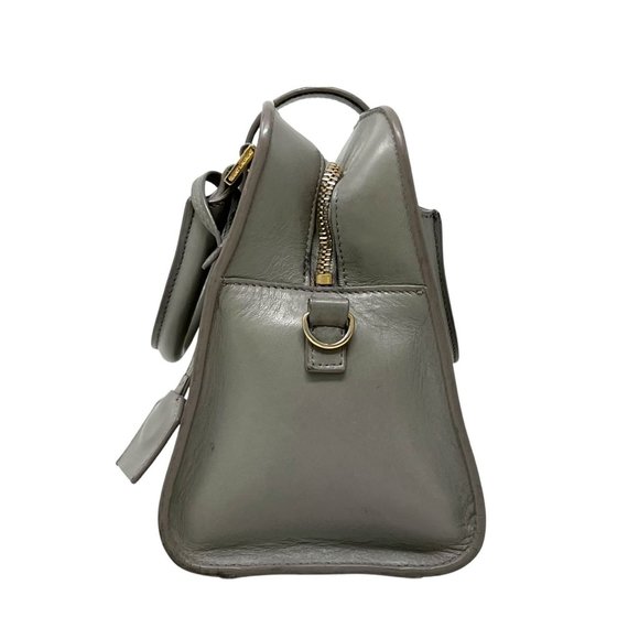 Saint Laurent Small Monogram Cabas Tote Grey - Picture 4 of 13